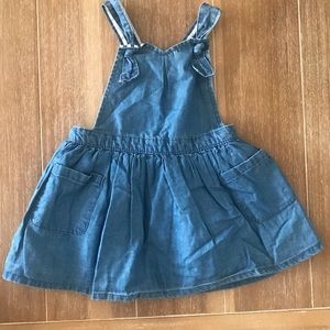 Apron Denim Dress